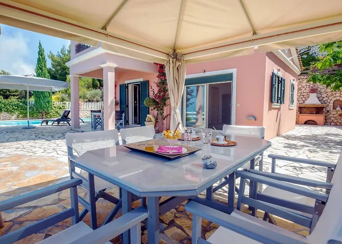 Secluded, Sunset, Beaches, Walk To Village-melina Villa Athánion