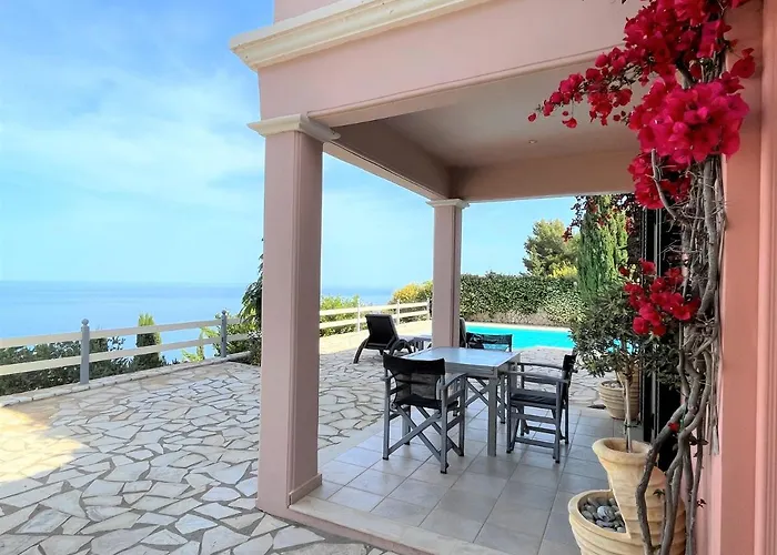 Villa Secluded, Sunset, Beaches, Walk To Village-melina Athánion