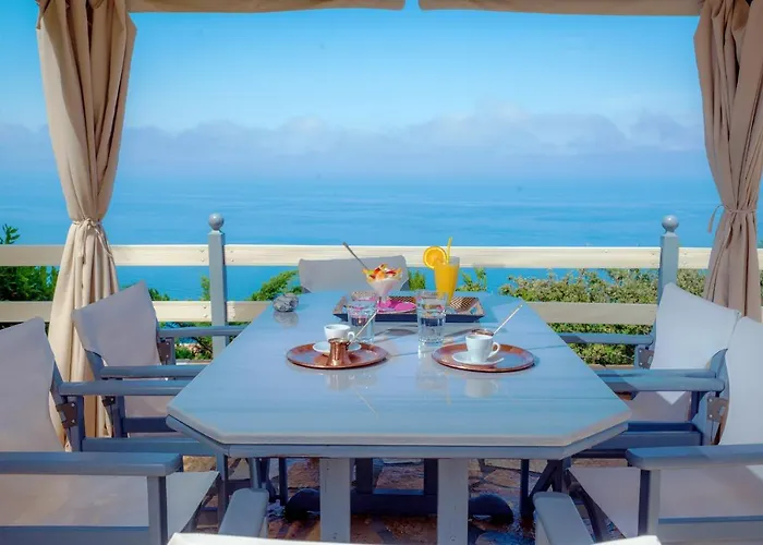 Secluded, Sunset, Beaches, Walk To Village-melina Villa Athánion